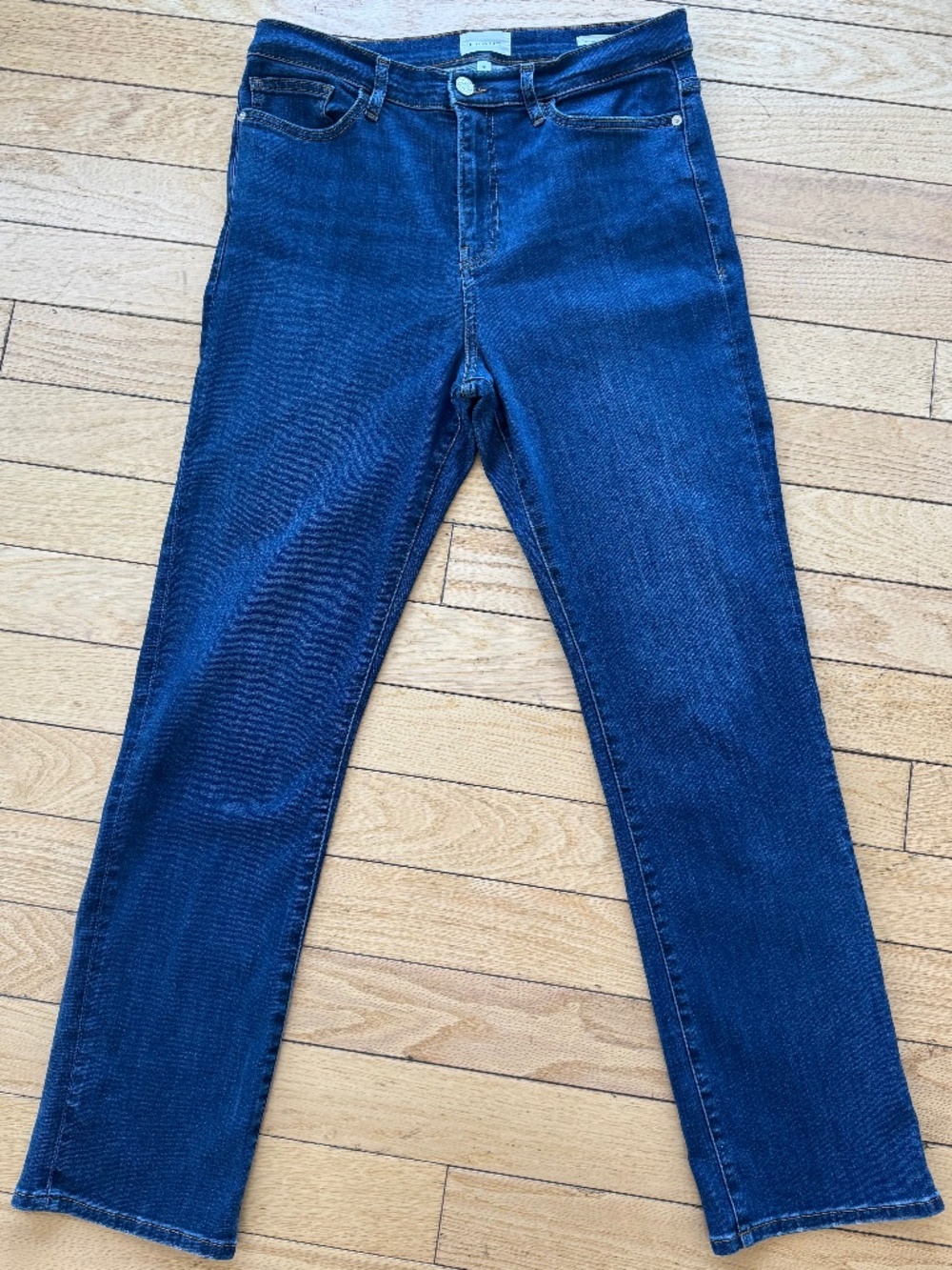 Frame Jeans - Le High Straight Long in Majesty